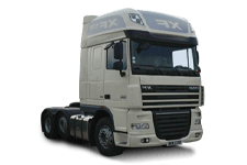 Car Hire Ferndown - 44 Tonne Sleeper Truck - Truck hire Ferndown